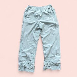 Free people movement light blue lined pants sz S